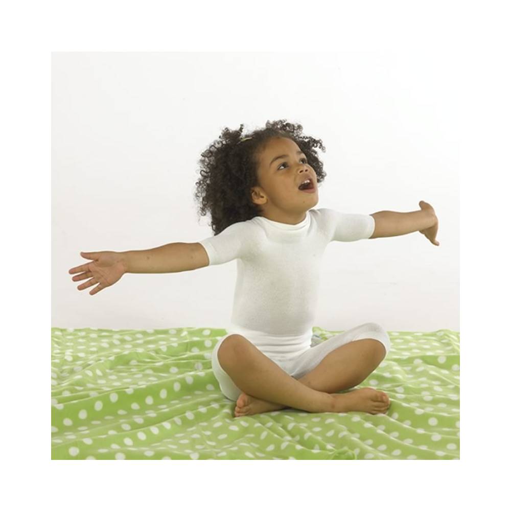 Koszulka dziecięca na krótki rękaw, lecznicza na AZS, VISCOSE, Skinnies