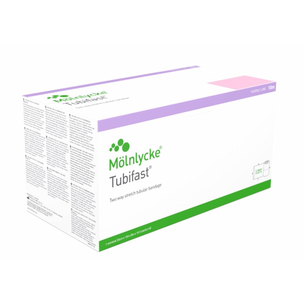 Stokinetka/bandaż leczniczy na AZS, EB, Łuszczyca, FIOLETOWA 10m Tubifast
