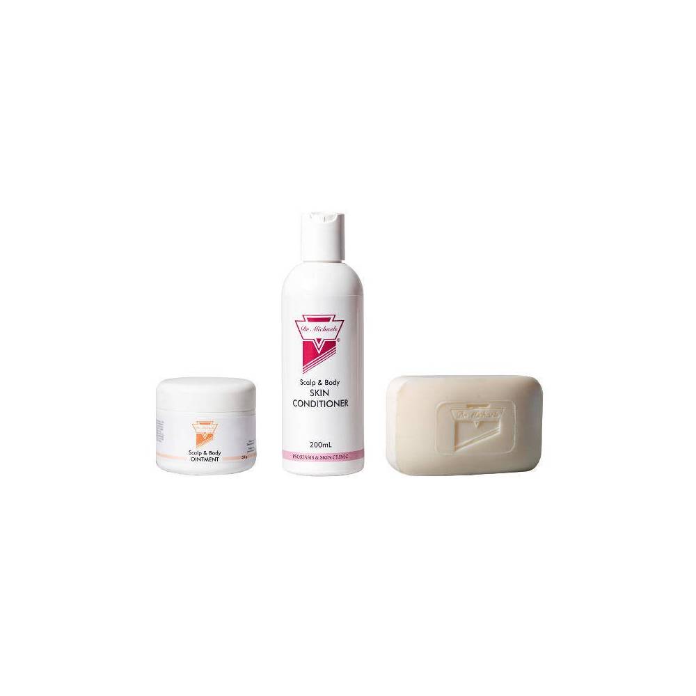 Zestaw na łuszczycę stóp i dłoni Dr Michaels