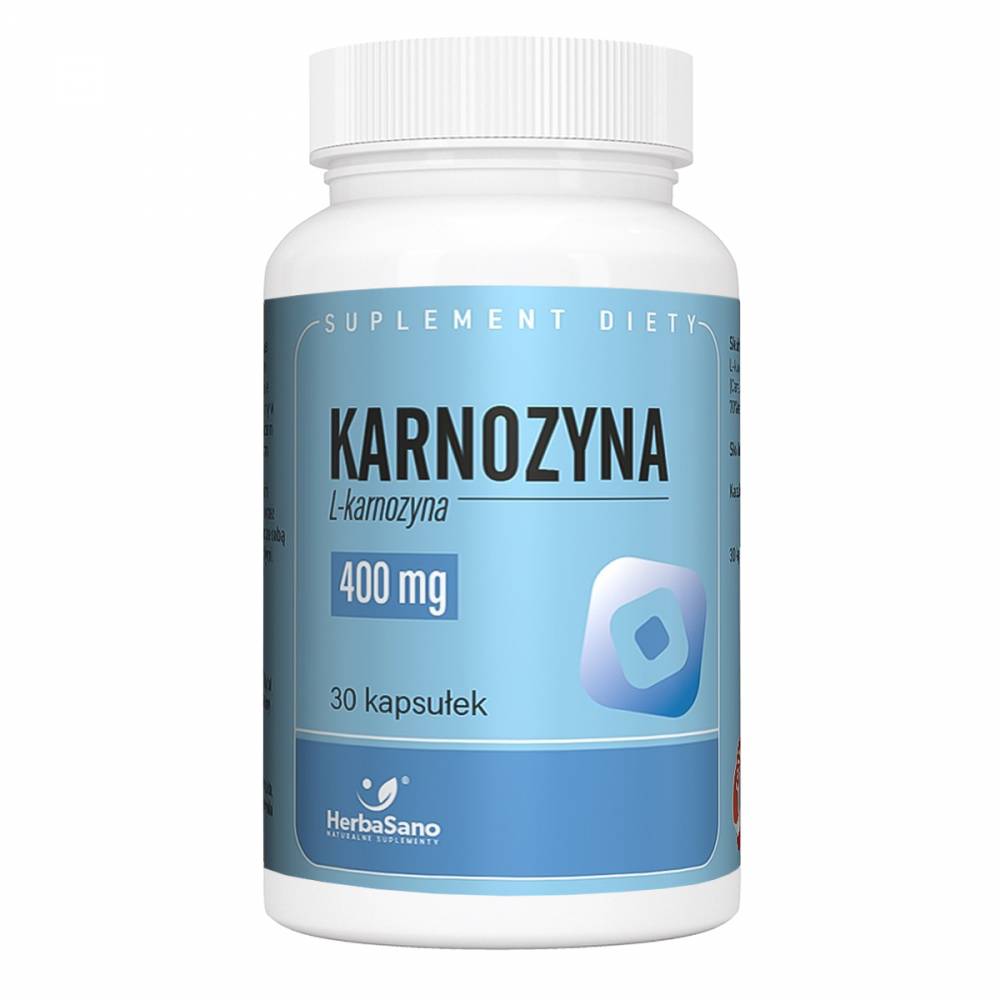 Karnozyna – eliksir młodości 30 kaps. HerbaSano