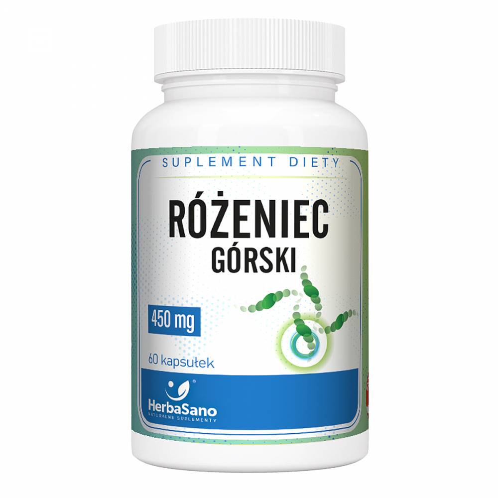 Różeniec górski 60 kaps. HerbaSano