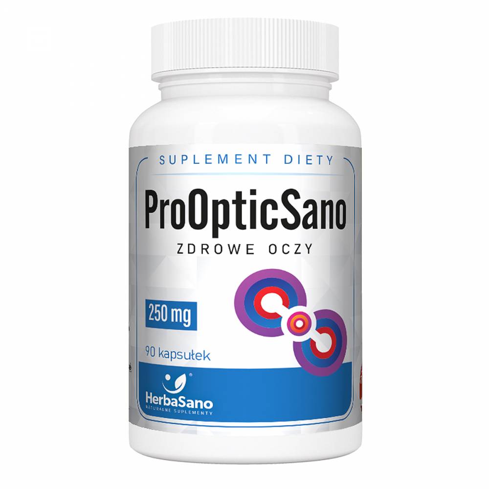 ProOpticSano 90 kaps. zdrowe oczy, HerbaSano