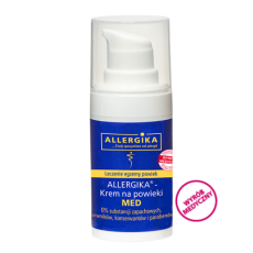 ALLERGIKA Krem na powieki MED 15 ml, AZS, łuszczyca, egzema