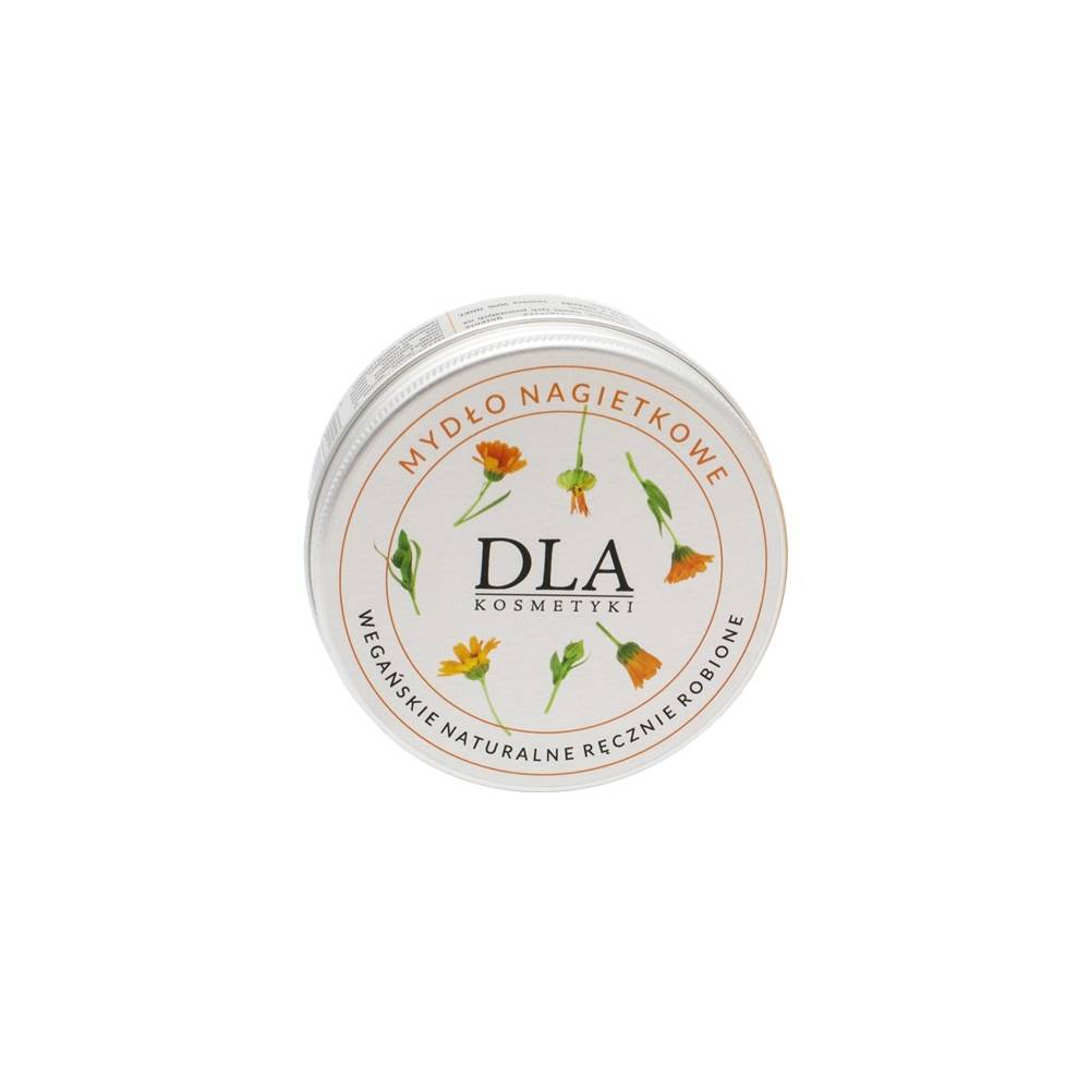 Mydło nagietkowe do skóry suchej, wrażliwej, naturalne, ręcznie robione 100g