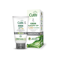 Cutis Ł Krem konopny 20% + CBD kannabidiol do skóry z objawami łuszczycy, 120 ml