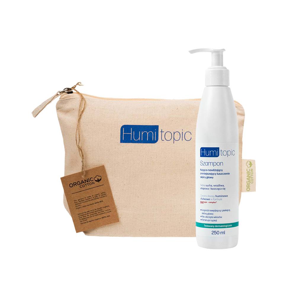 Kojąco-nawilżający szampon Humitopic 250 ml + saszetka GRATIS, AZS, egzema, łuszczyca