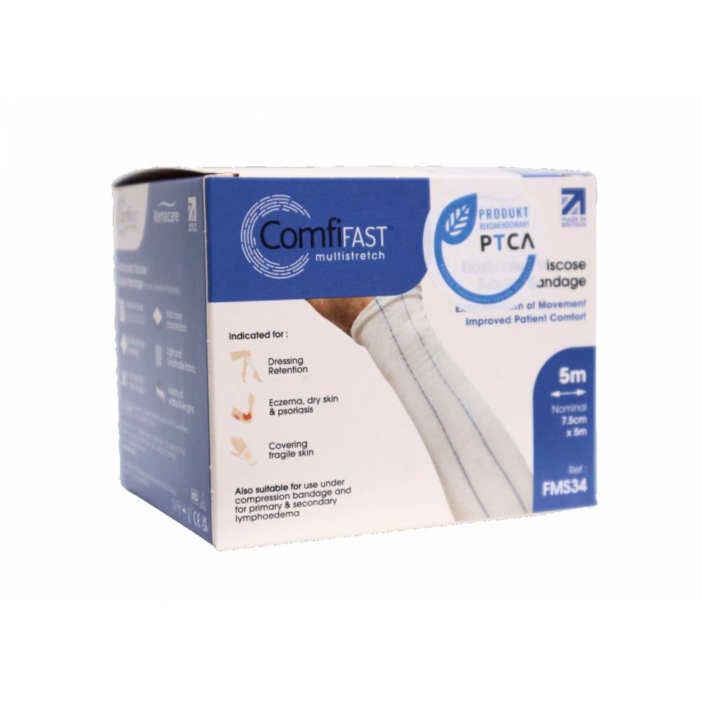 Bandaż leczniczy na AZS niebieski Comfifast MultiStretch