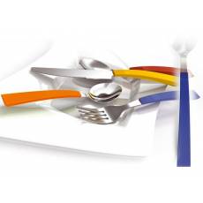 Sztućce 24 części BEZ NIKLU Rio Blue INOXPRAN