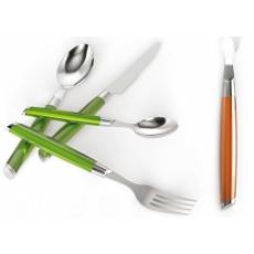 Sztućce 24 części BEZ NIKLU Marea orange INOXPRAN