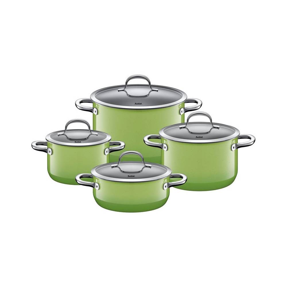 Zestaw 4 garnków Passion Green Silargan indukcja Silit