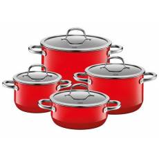 Zestaw 4 garnków Passion Red Silargan indukcja Silit