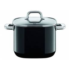 Garnek wysoki 6,8 Quadro Black 22 cm indukcja Silargan Silit