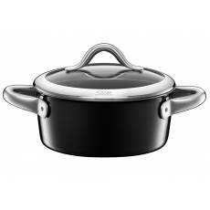 Garnek niski 22 cm Vitaliano Rosso 3,1 l Silargan Silit