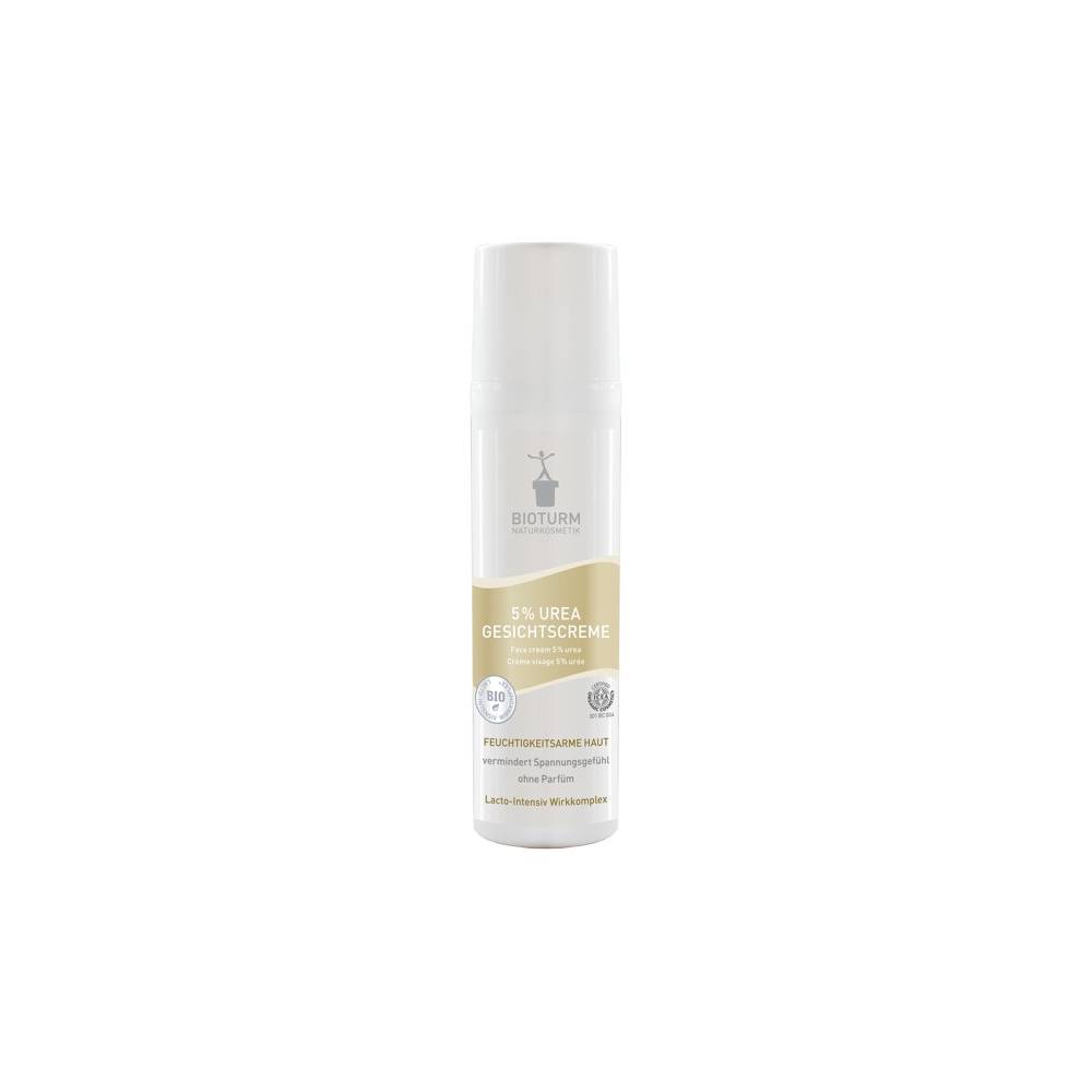 Intensywnie nawilżający krem do twarzy 5% Urea Bioturm