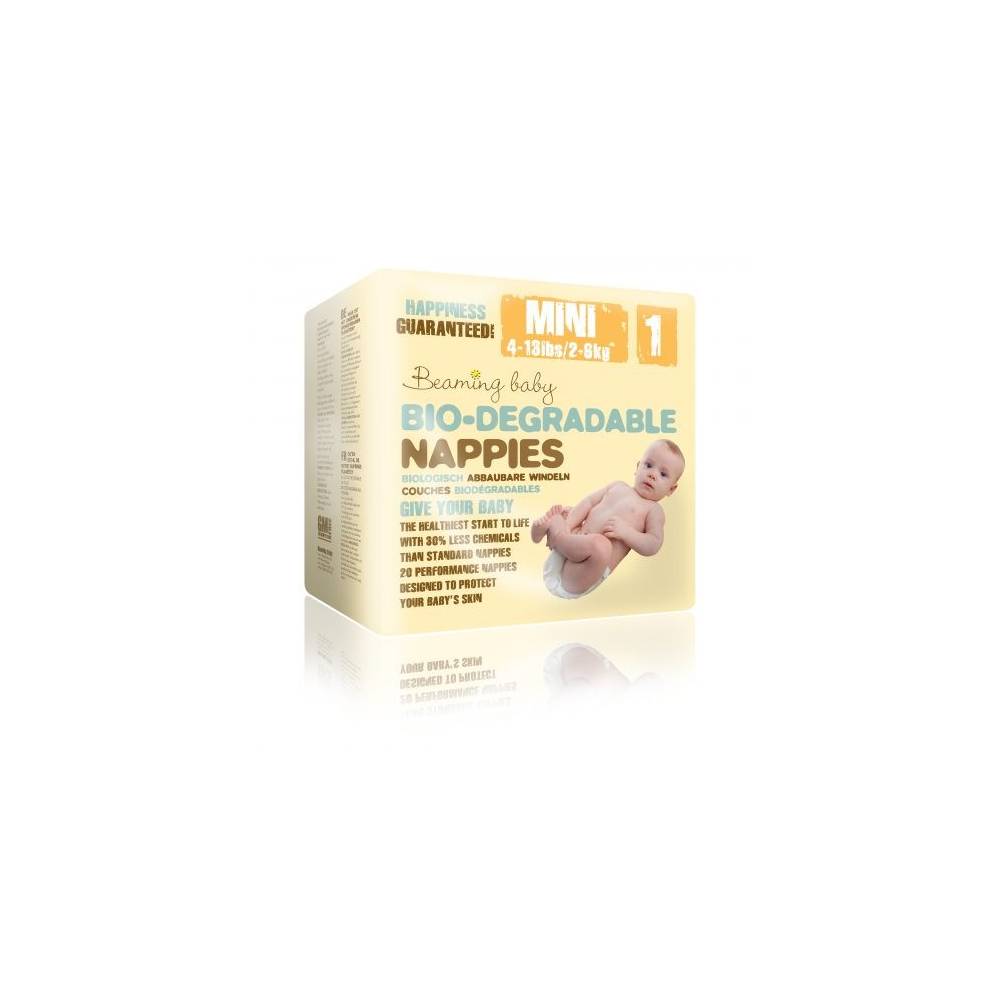 Pieluszki Mini 2-5 kg, 20 szt. Beaming Baby