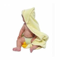 Dwustronny Ręcznik z Chłonnego Bambusa Close Bambus i minkee żółty