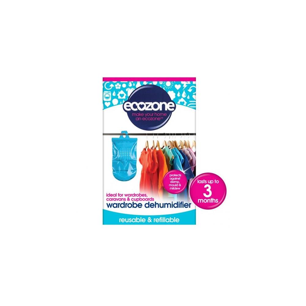 Naturalny osuszacz powietrza - wiszący do szafy, 3 miesiące Ecozone