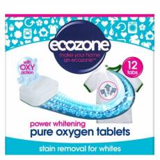 Odplamiacz do białego Pure oxygen, 12 tabletek Ecozone