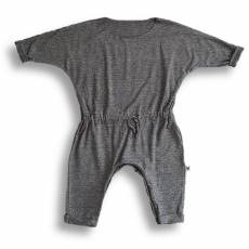 Rampers BAMBUS, ciemnoszary melanż Nanaf Organic