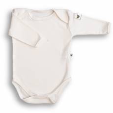 Body motylkowe z długim rękawem, BASIC naturalne Nanaf Organic