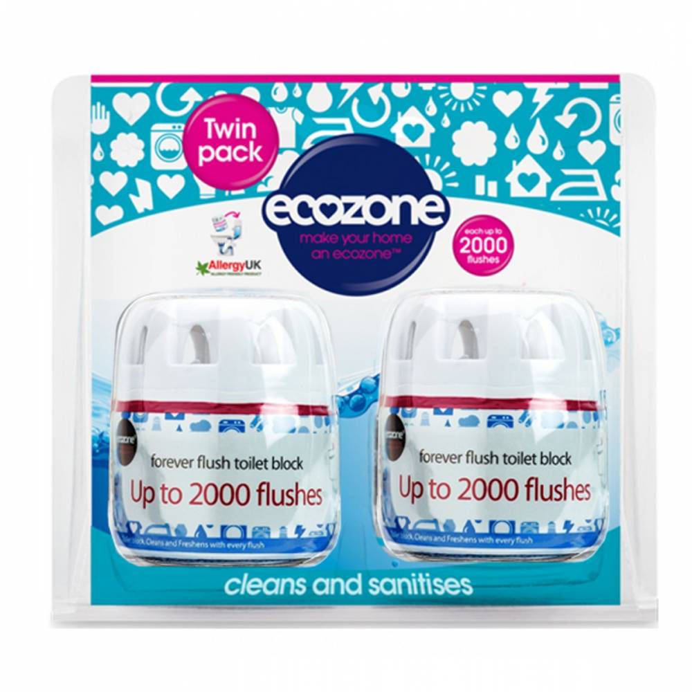Odświeżacz do toalety na 2000 użyć, ORIGINAL - 2-pack Ecozone