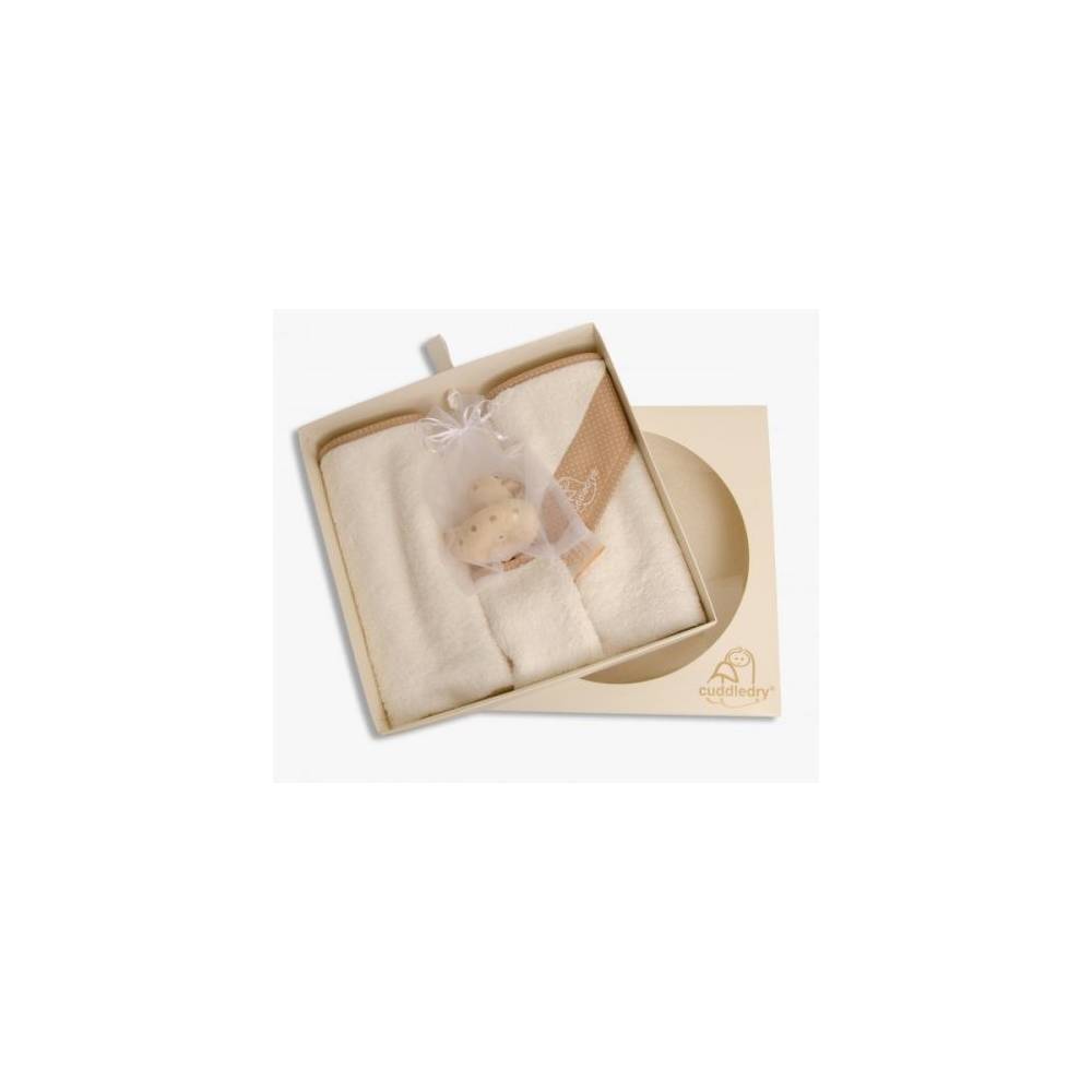 Zestaw Prezentowy dla Noworodka, beżowy Cuddledry