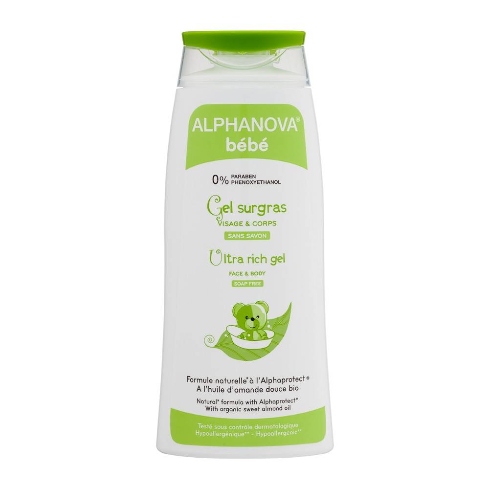 Żel do mycia do skóry atopowej 200 ml Alphanova Bebe