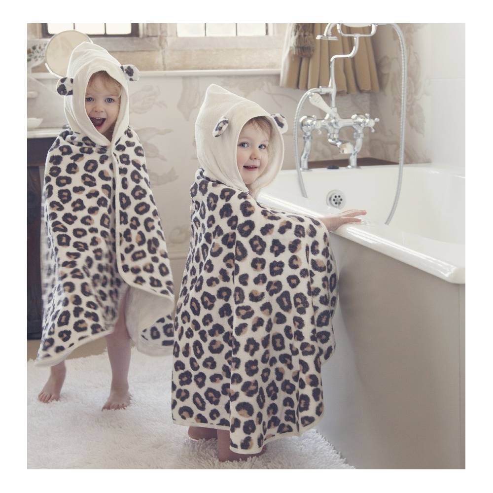 Dziecięcy Bambusowy Ręcznik, Panterka, Cuddlepaw Cuddledry