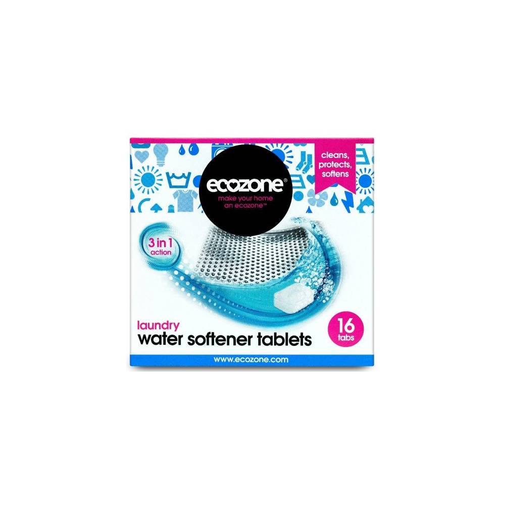 Tabletki zmiękczające wodę w pralce, 16 szt. Ecozone
