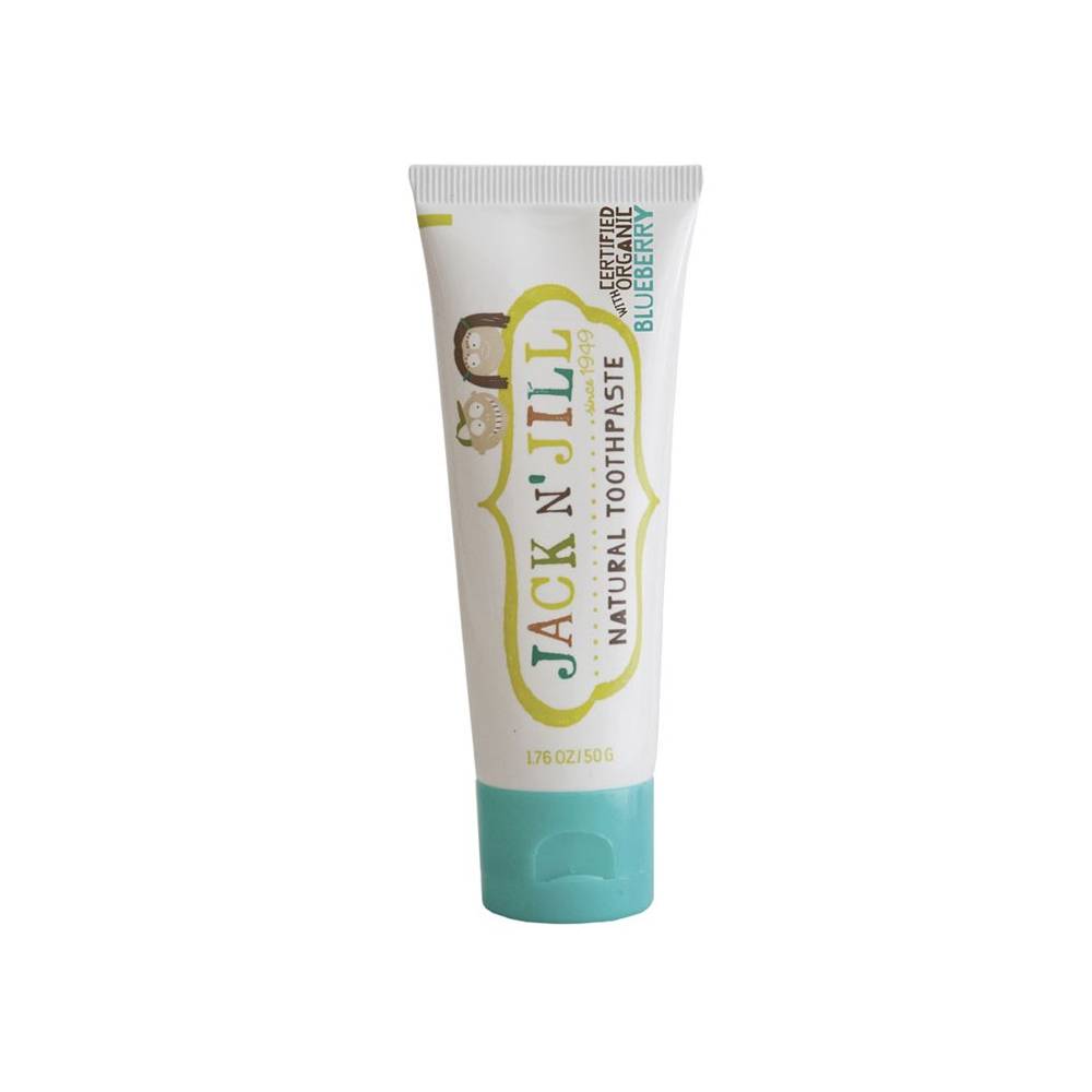 Naturalna Pasta do zębów, organiczna borówka i Xylitol 50g Jack N'Jill