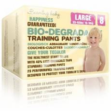 PANTS jednorazowe biodegradowalne pieluchomajtki, L, 23 szt. Beaming Baby