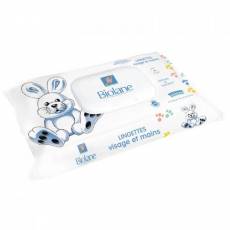 Chusteczki oczyszczające do rąk i twarzy, 64 szt. BIOLANE BABY