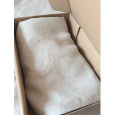 Prześcieradło lniane 180x200 cm LinenWell z certyfikatem OEKO-TEX®