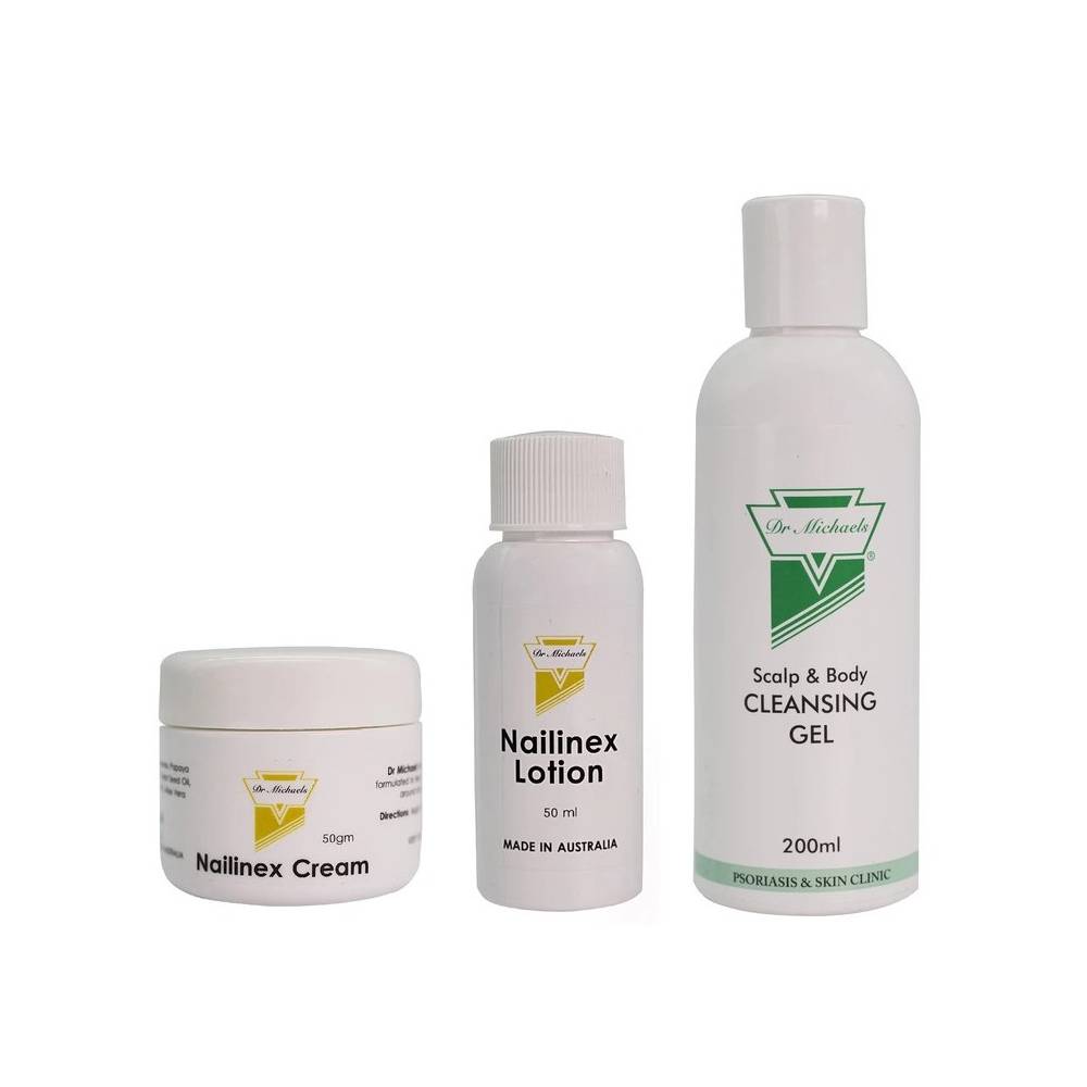 Zestaw na łuszczycę paznokci Dr Michaels