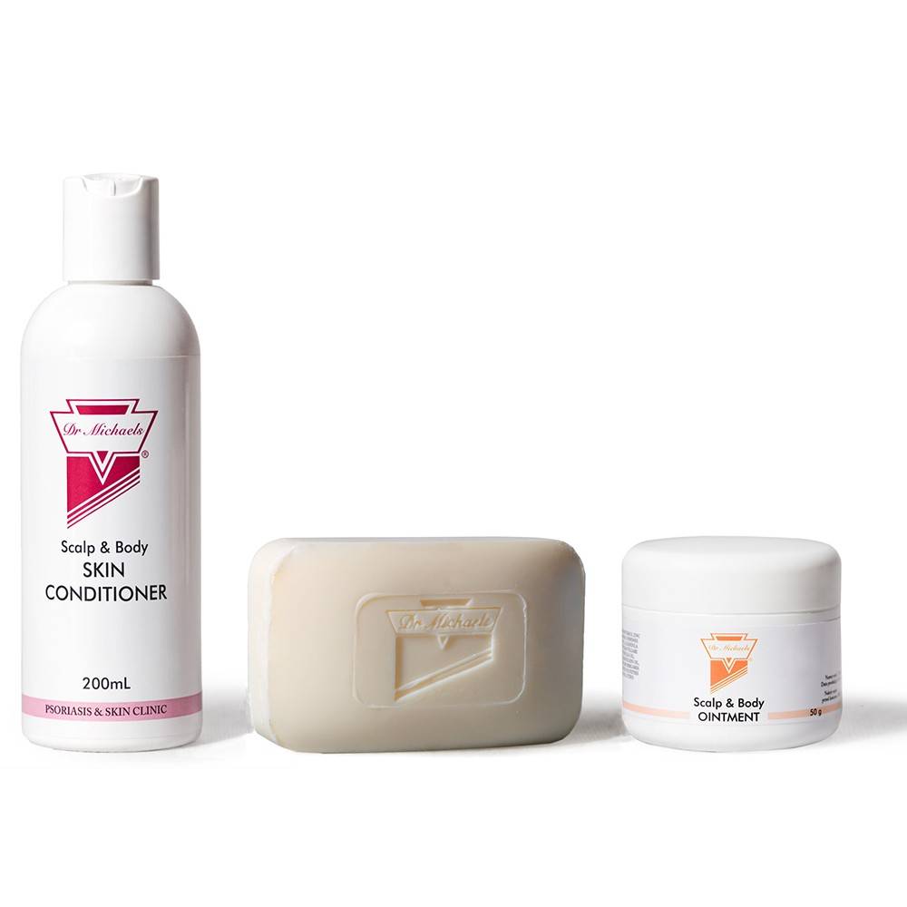 Zestaw podstawowy preparatów na egzemę Dr Michaels