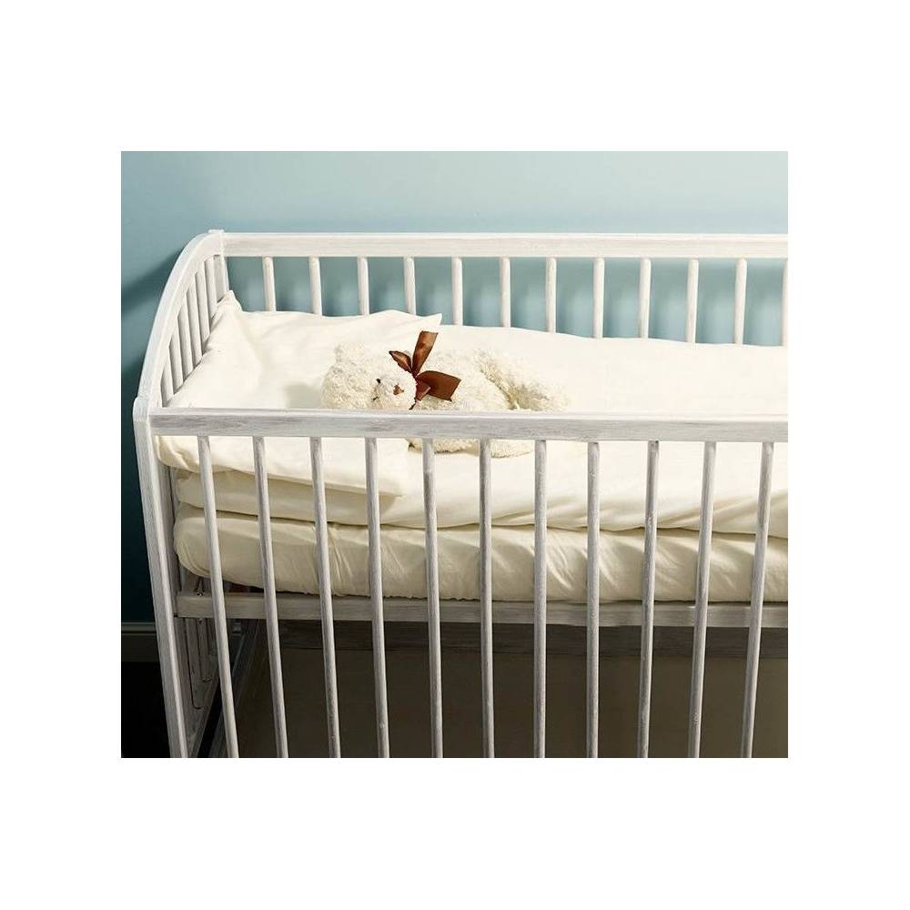 DO SPANIA I KĄPANIA, Pościel do Łóżeczka 120x90 cm, naturalna Nanaf Organic WYCOFANE