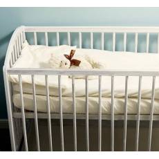 DO SPANIA I KĄPANIA, Pościel do Łóżeczka 120x90 cm, biała Nanaf Organic