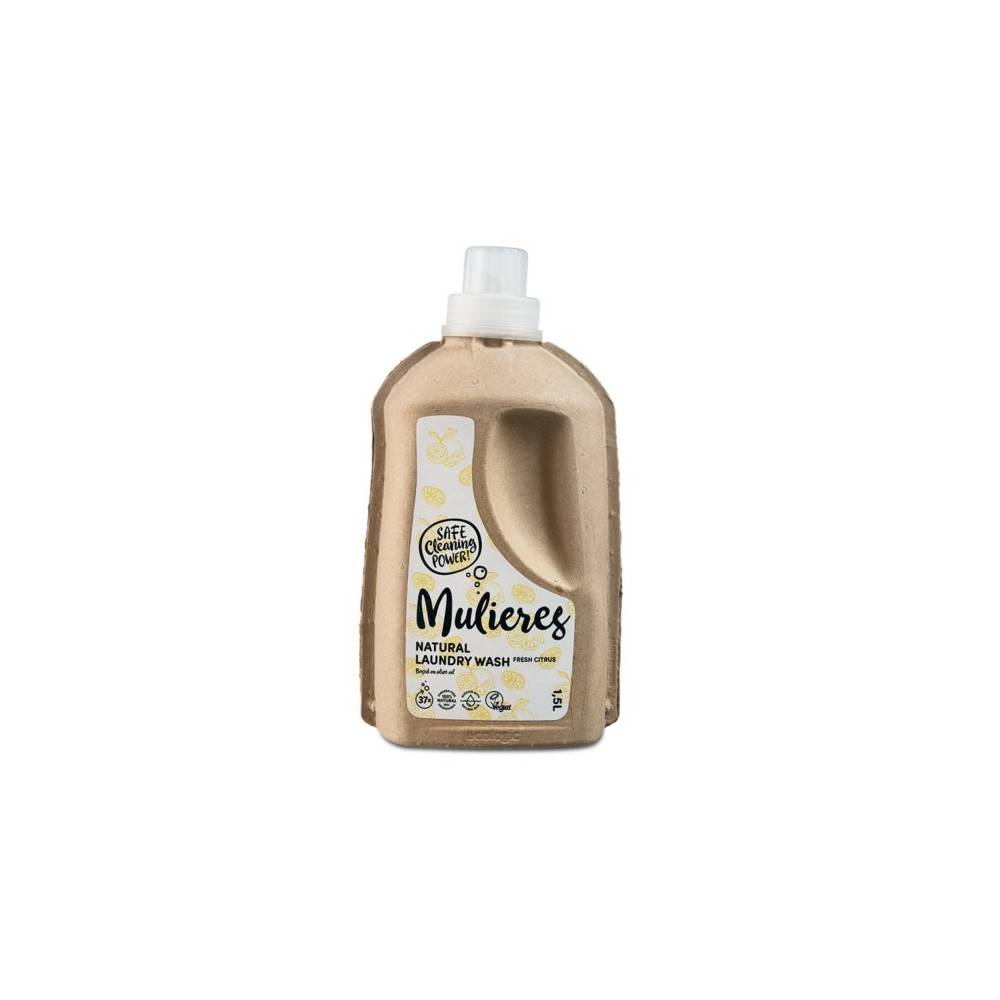 Naturalny koncentrat do prania Cytrusowa Świeżość, 1,5L- MULIERES