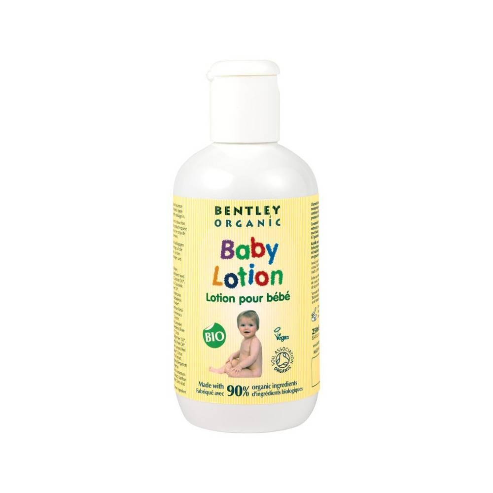 Dziecięce Mleczko do Ciała z Rumiankiem, Aloe Vera i Naturalną Witaminą E Bentley Organic