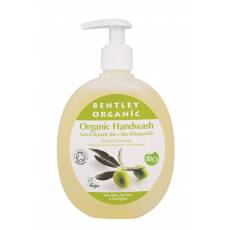 GŁĘBOKO OCZYSZCZAJĄCE Mydło w Płynie z Oliwką, Olejkiem Herbacianym i Eukaliptusem Bentley Organic