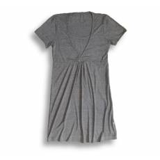 DO SPANIA I KĄPANIA, Bambusowa Koszula nocna, ciemnoszary melanż Nanaf Organic