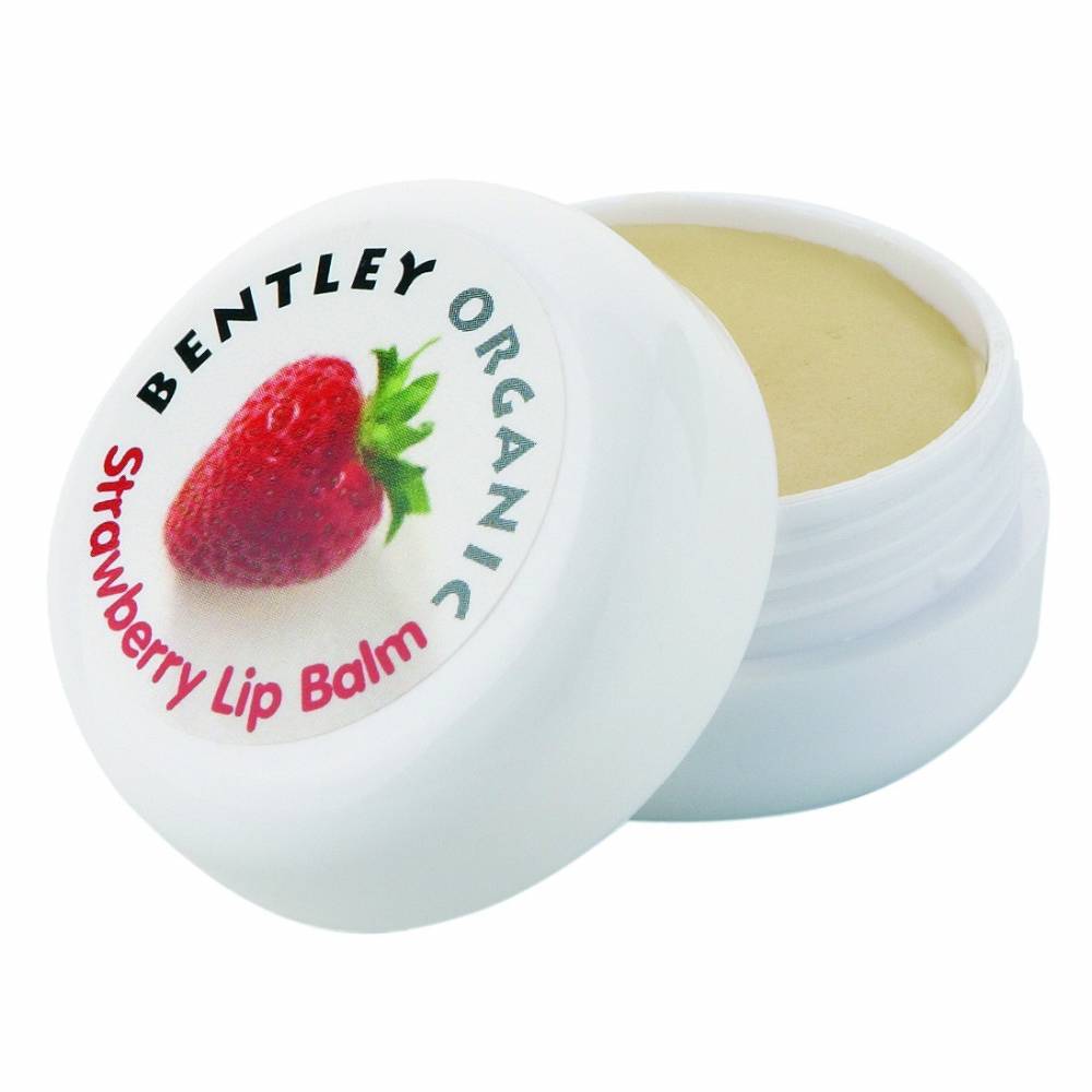 ORGANICZNY Balsam do Ust, Truskawkowy, 10g Bentley Organic