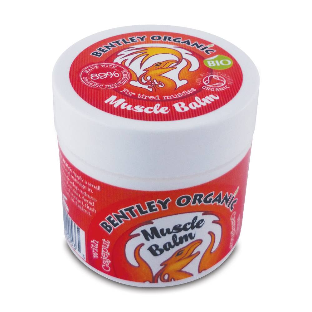 ORGANICZNY krem na zmęczone mięśnie Bentley Organic, 27g