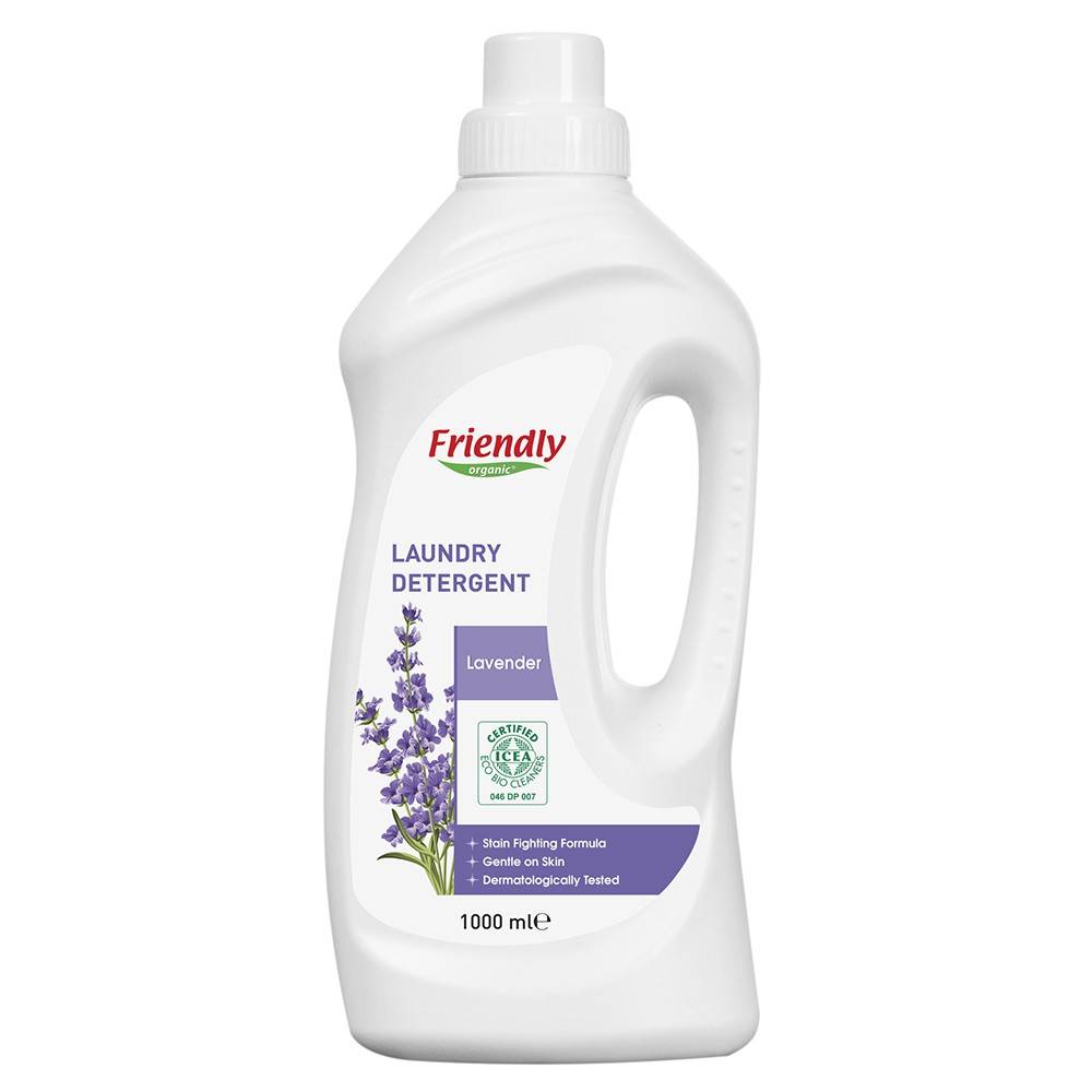 Płyn do prania ubrań, lawendowy, 1,9L, 38 prań- Friendly Organic
