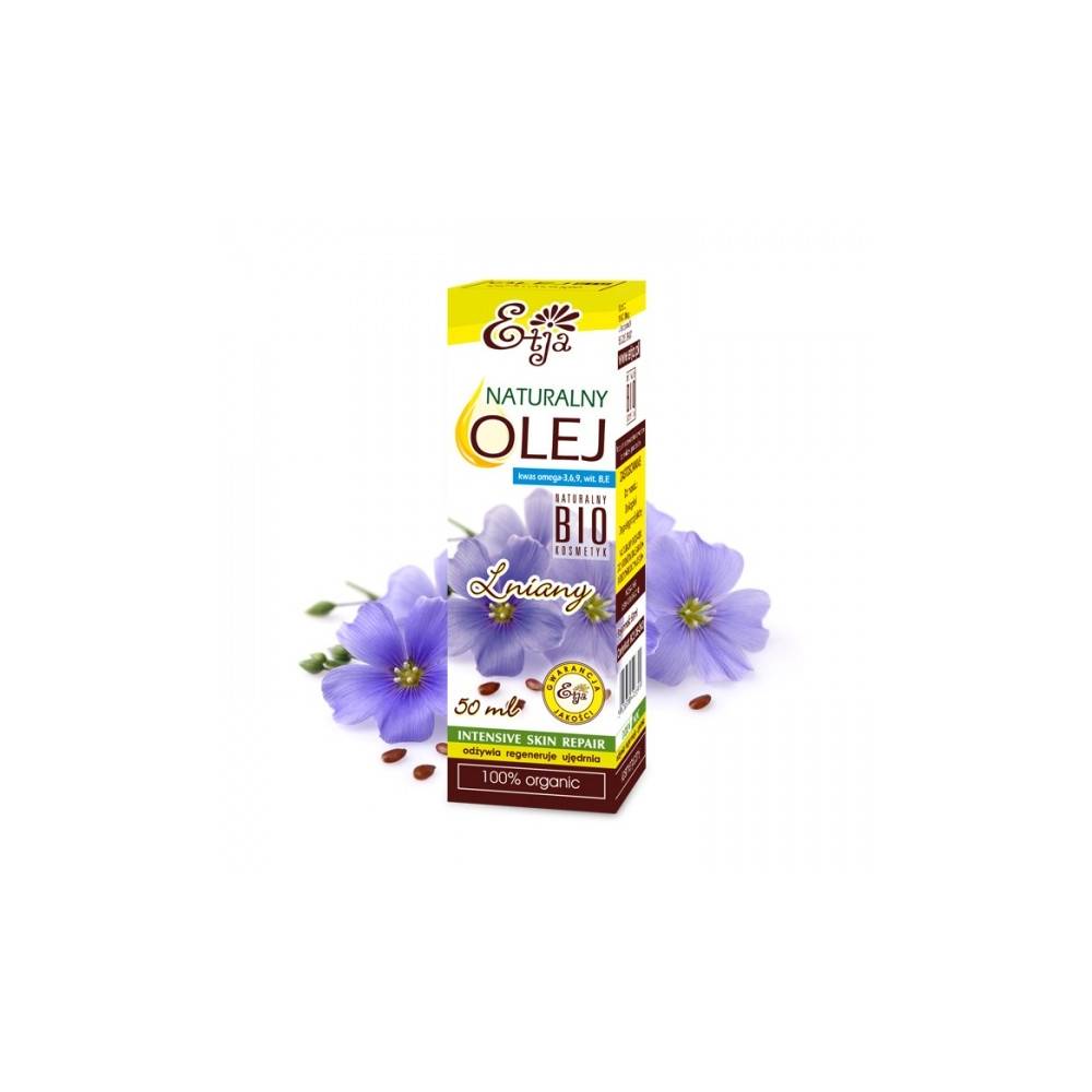 Olej Lniany BIO, 50ml- Etja