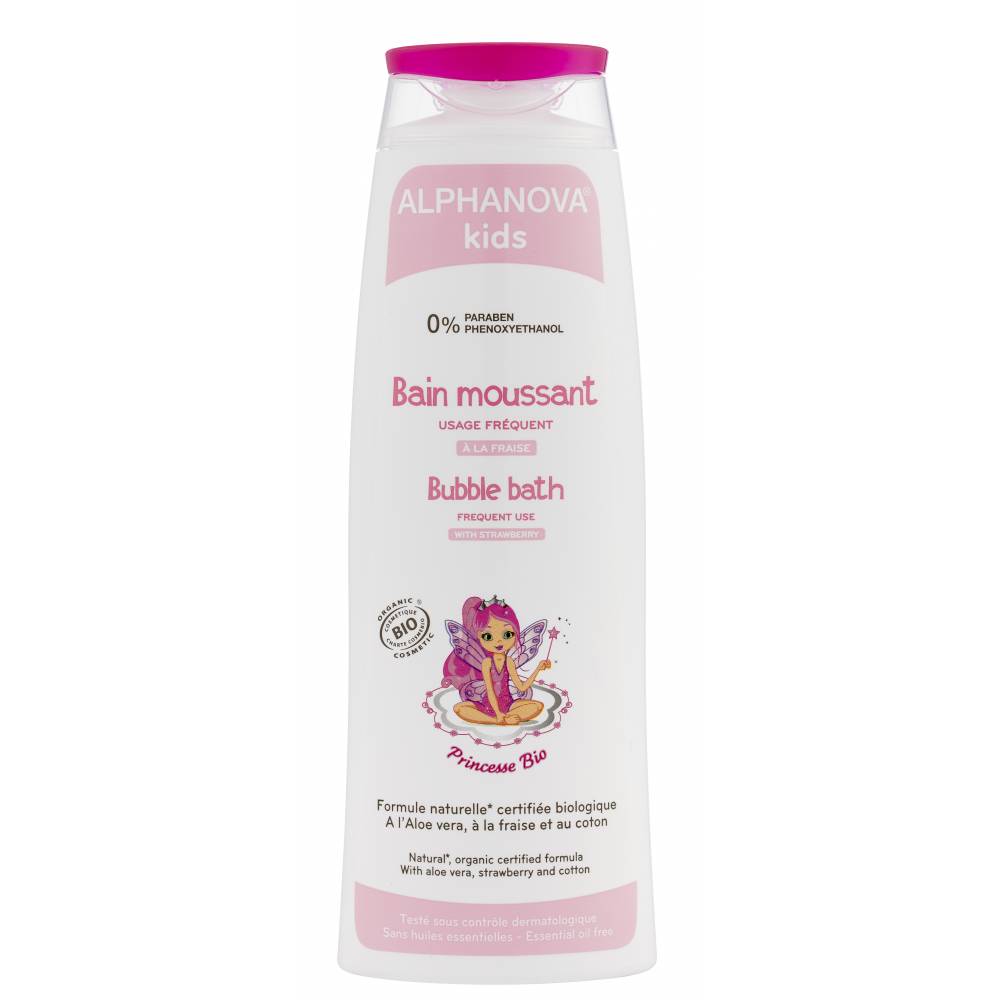 Princesse Płyn do Kąpieli dla Dziewczynek, 250 ml Alphanova