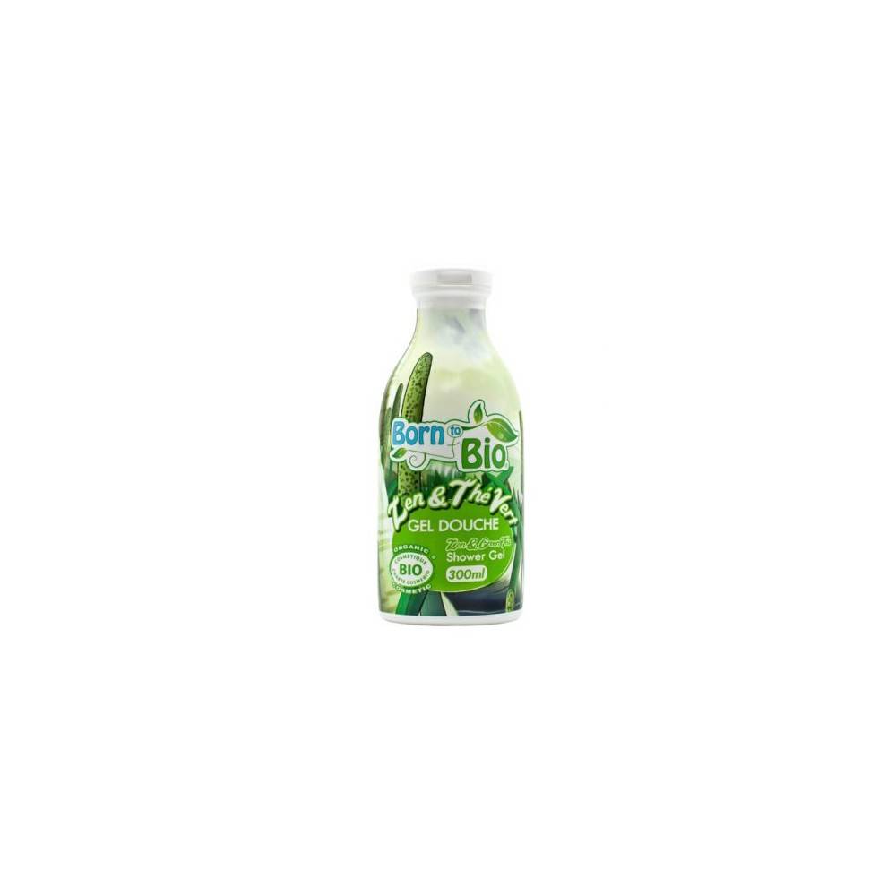 Żel pod prysznic Zen & Zielona herbata, 300 ml- Born to Bio