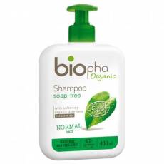 Szampon do włosów normalnych z ALOE VERA i INULINĄ butelka z pompką 400 ml BIOpha