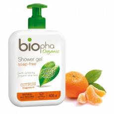 Żel pod prysznic CITRUS, butelka z pompką 400ml BIOpha