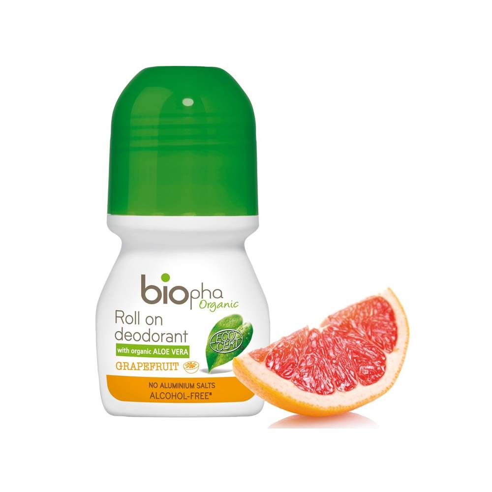 Dezodorant odświeżający Grejpfrut, 50ml BIOpha